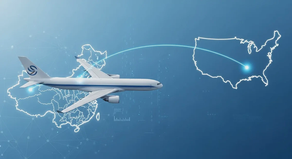 Luftfracht von China in die USA