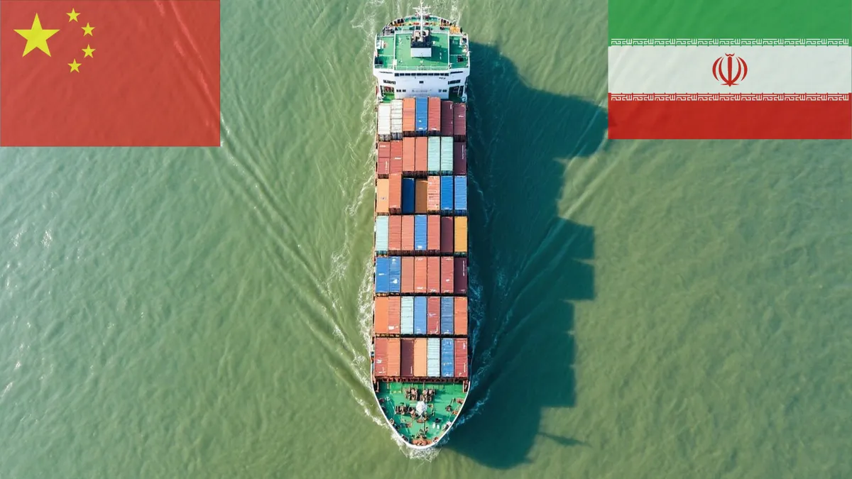 Seefracht China Iran