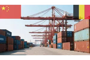 Tür-zu-Tür-Versand von China nach Belgien