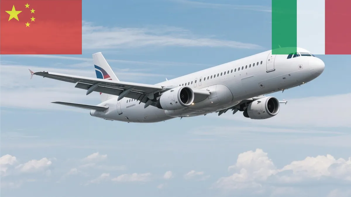 Luftfracht von China nach Italien