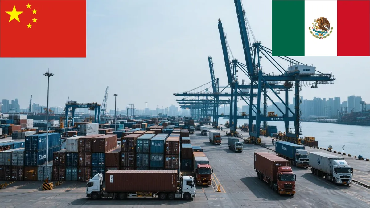 Seefracht von China nach Mexiko