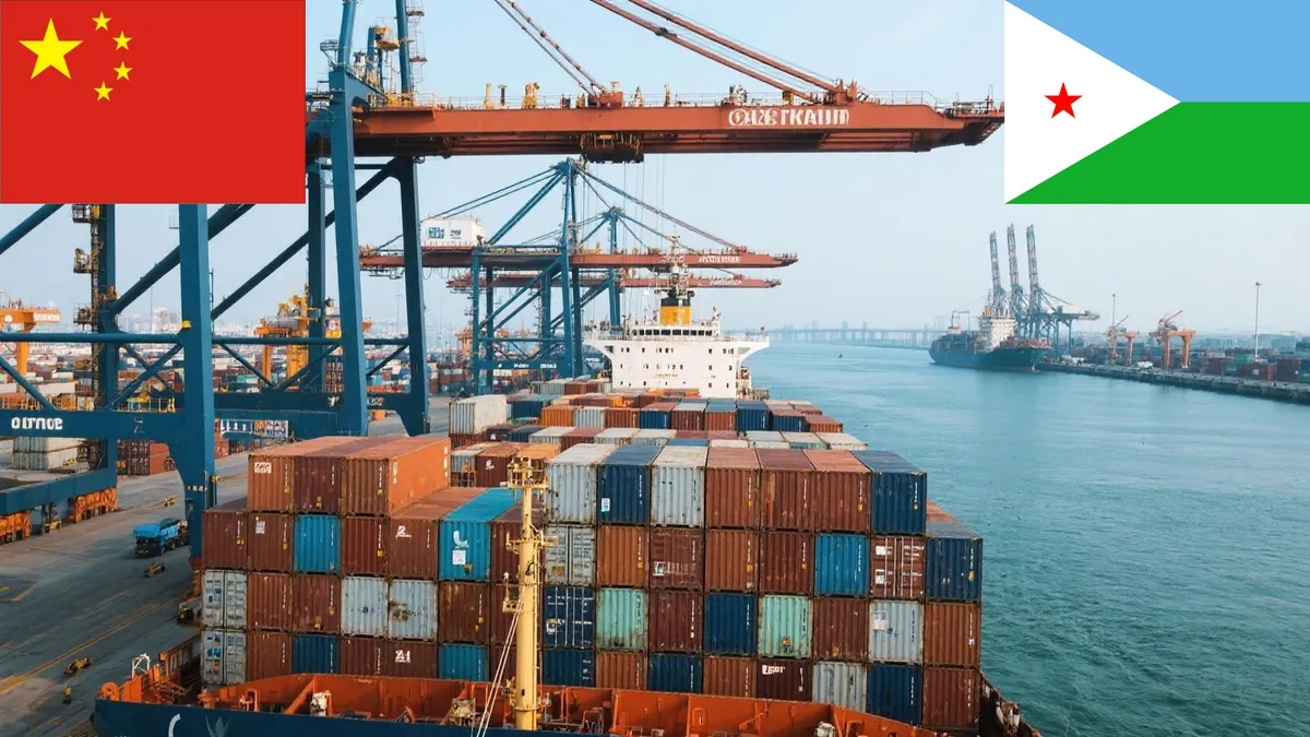 Tür-zu-Tür-Versand von China nach Dschibuti