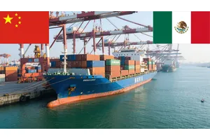 Tür-zu-Tür-Versand von China nach Mexiko