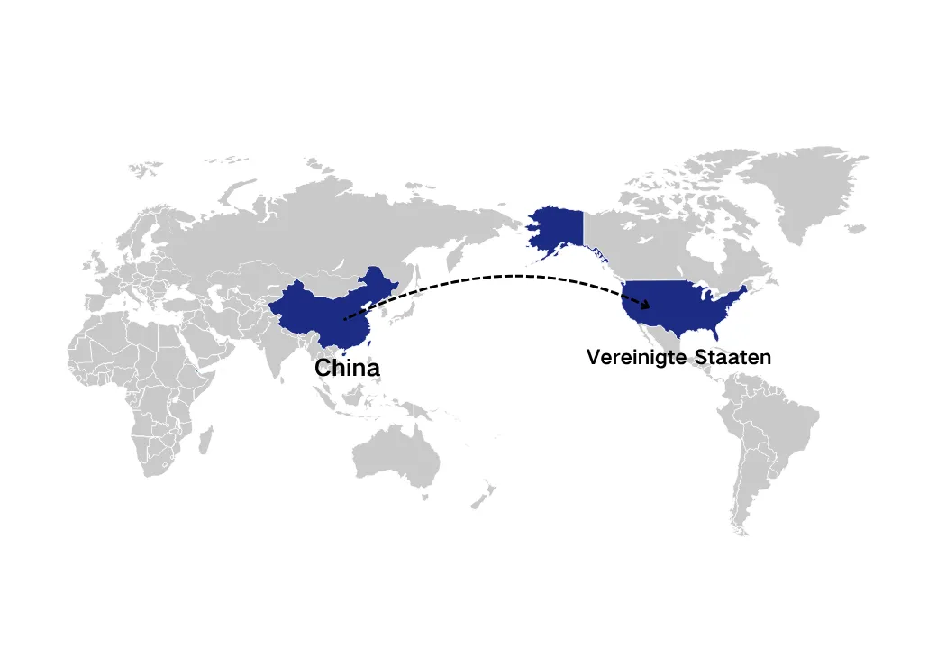 shipping from China to USA