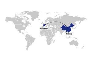 Versand von China nach Frankreich