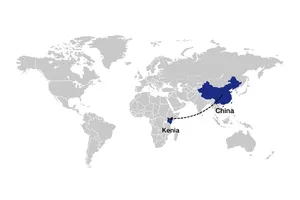 Versand von China nach Kenia