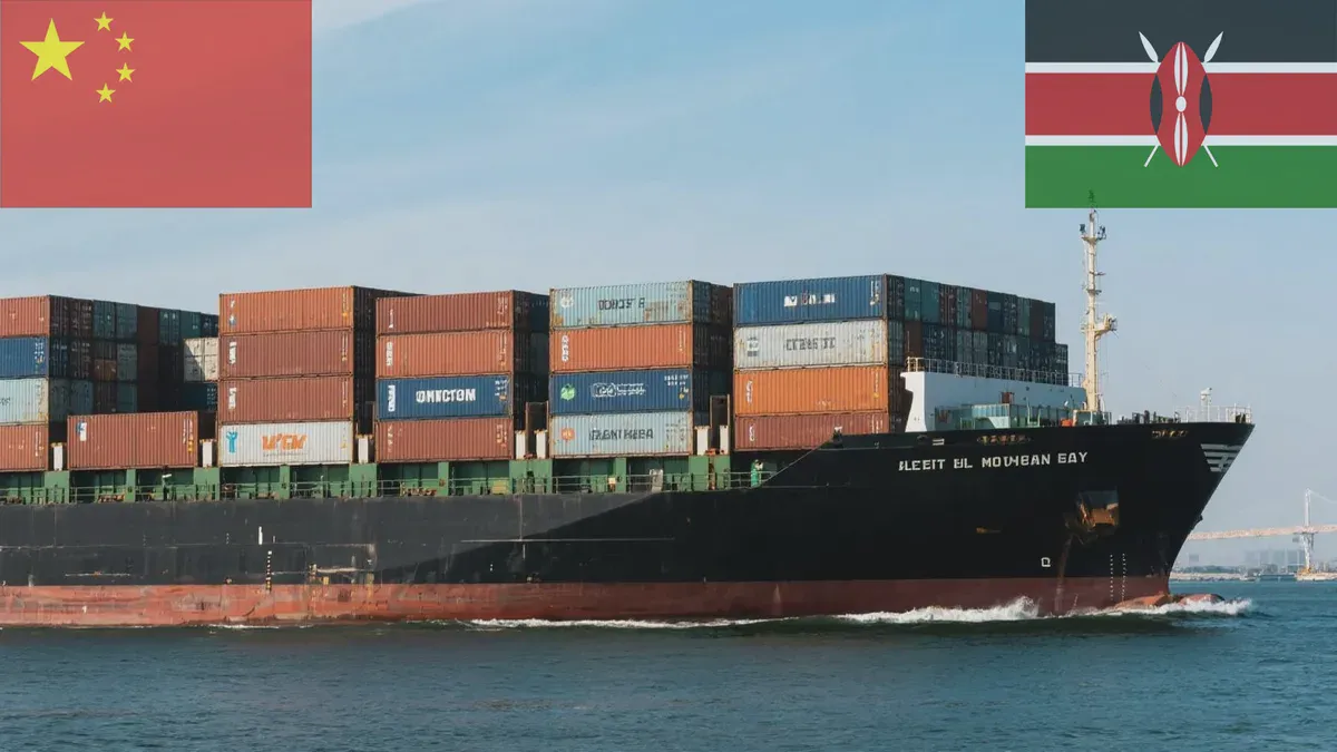 Direktversand von China nach Kenia – Tür-zu-Tür-Service